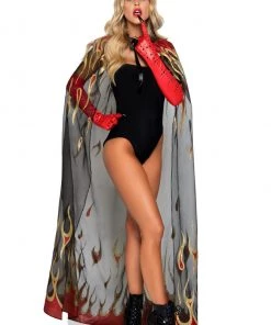 Leg Avenue Devil Cloak And Horns -Sexy Halloween Costumes Sales unnamed file 1055
