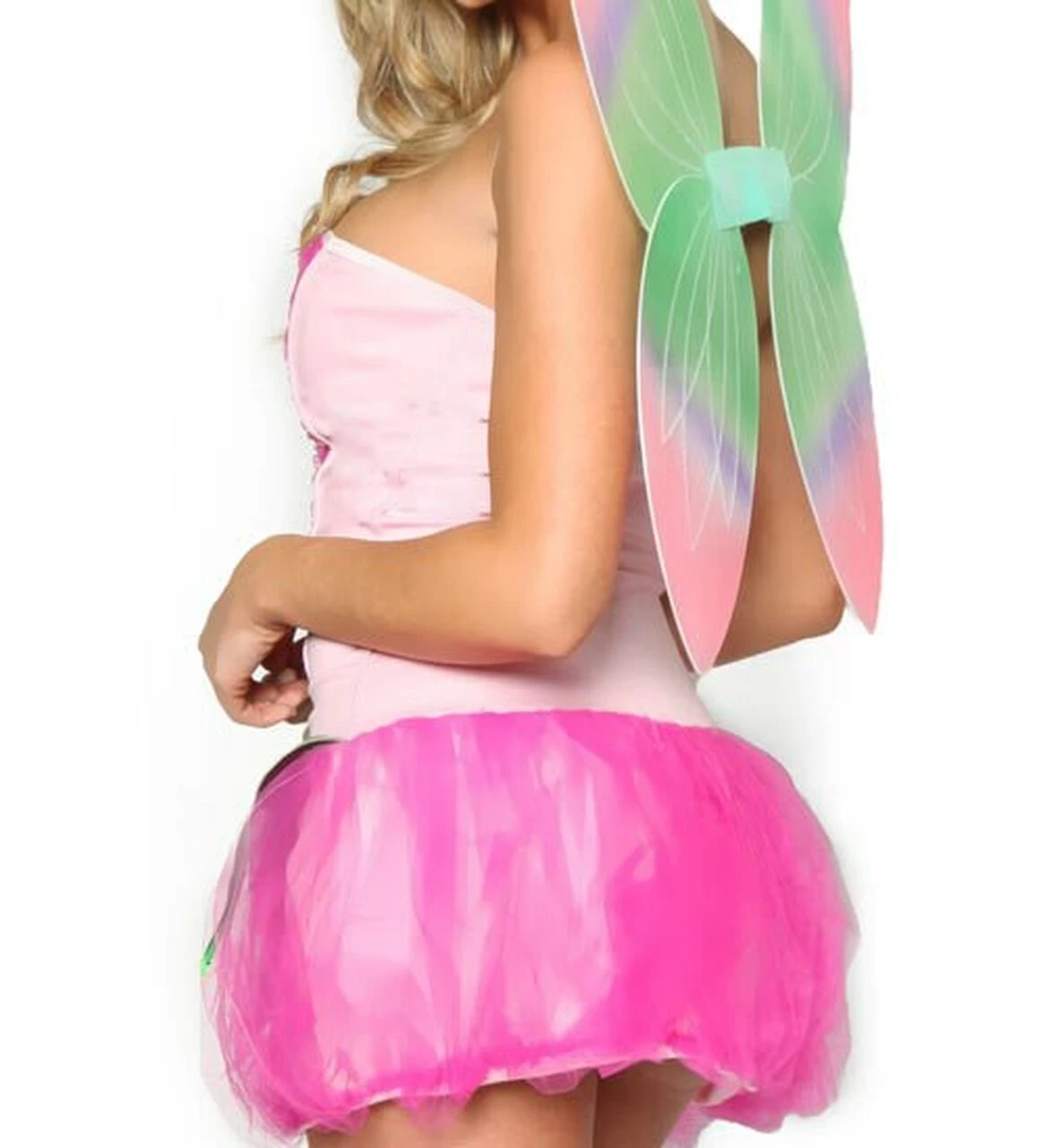 Roma Costume Pretty Pink Pixie Halloween Costume 5 Roma Costume Pretty Pink Pixie Halloween Costume - Image 3