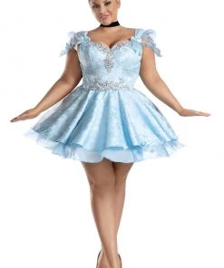 Party King Plus Size Lost Slipper Princess Costume
