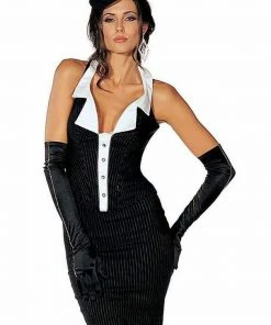 Shirley Of Hollywood Gangster Girl Costume