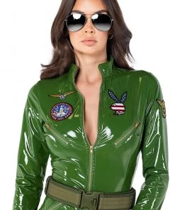 Roma Costume Playboy Top Pilot Costume -Sexy Halloween Costumes Sales unnamed file 1502