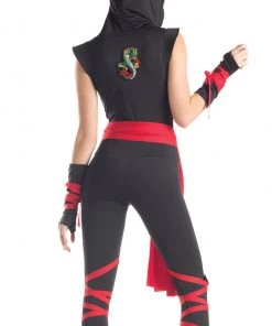 Be Wicked Women's Red Ninja Costume -Sexy Halloween Costumes Sales unnamed file 1686