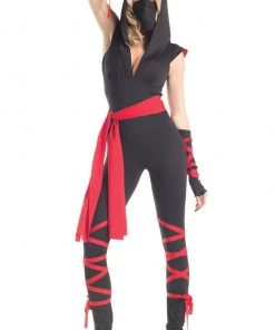 Be Wicked Women's Red Ninja Costume -Sexy Halloween Costumes Sales unnamed file 1687