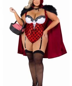 Roma Costume Plus Size Playboy Enchanted Forest Red Riding Costume