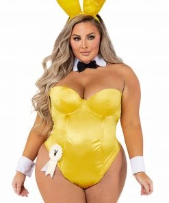 Roma Costume Plus Size Classic Playboy Bunny Costume -Sexy Halloween Costumes Sales unnamed file 184