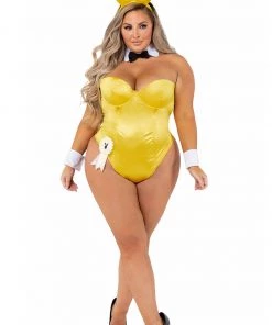Roma Costume Plus Size Classic Playboy Bunny Costume -Sexy Halloween Costumes Sales unnamed file 185
