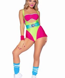 Leg Avenue 80s Workout Hottie Costume