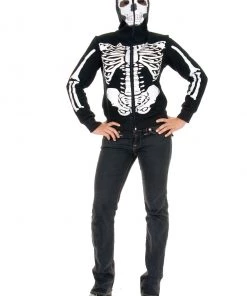 Charades Hooded Skeleton Sweatshirt -Sexy Halloween Costumes Sales unnamed file 2256