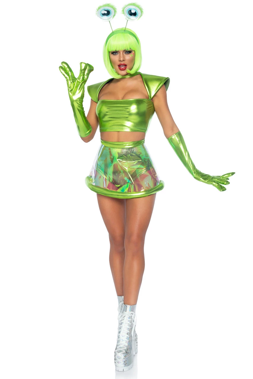 Leg Avenue Sexy Alien Costume 4 Leg Avenue Sexy Alien Costume - Image 2
