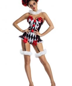 Party King Dark Harlequin Costume