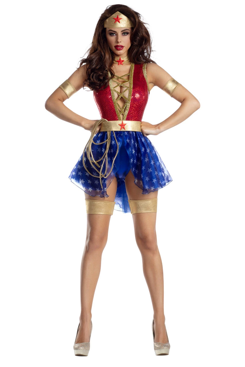 Party King Wonderlady Costume 3 Party King Wonderlady Costume