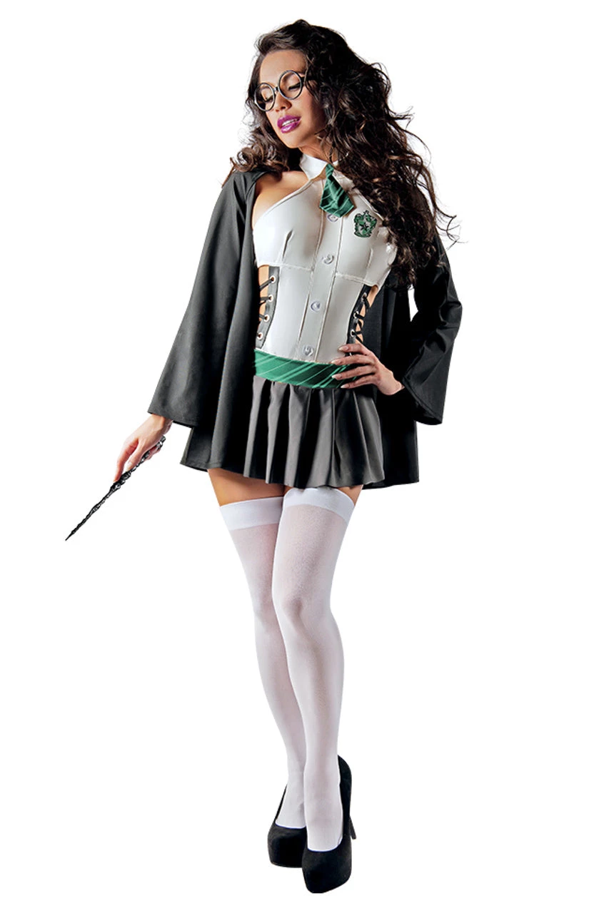 Starline Slythering School Girl Costume 3 Starline Slythering School Girl Costume