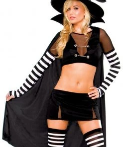 3WISHES Black Widow Witch Costume -Sexy Halloween Costumes Sales unnamed file 2820