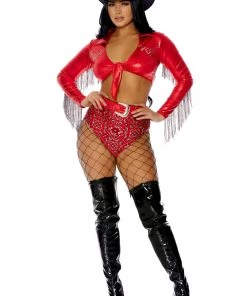 Forplay Rodeo Fever Cowgirl Costume 7 Forplay Rodeo Fever Cowgirl Costume -Sexy Halloween Costumes Sales unnamed file 2939