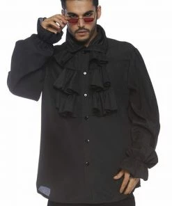 Leg Avenue Ruffle Front Shirt -Sexy Halloween Costumes Sales unnamed file 297