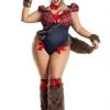 Party King Plus Size Werebabe Costume -Sexy Halloween Costumes Sales unnamed file 2978
