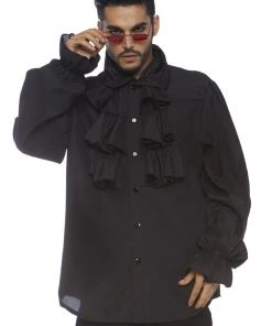 Leg Avenue Ruffle Front Shirt -Sexy Halloween Costumes Sales unnamed file 304