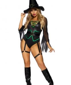 Leg Avenue Broomstick Babe Costume -Sexy Halloween Costumes Sales unnamed file 3157