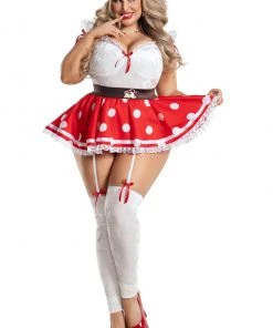 Party King Plus Size Mushroom Cutie Costume