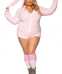 Leg Avenue Plus Size Cuddle Bunny Costume