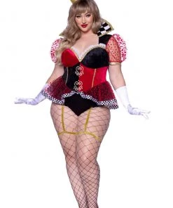 Leg Avenue Plus Size Ravishing Red Queen Costume 9 Leg Avenue Plus Size Ravishing Red Queen Costume -Sexy Halloween Costumes Sales unnamed file 3418