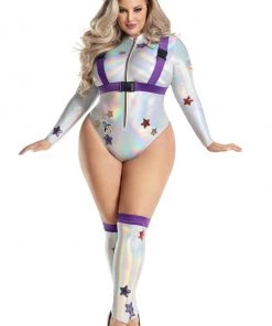 Party King Plus Size Out Of This World Astronaut Costume