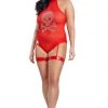 Starline Plus Size Red Skull Hottie Costume -Sexy Halloween Costumes Sales unnamed file 3533