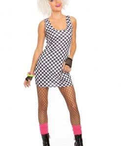 Dreamgirl Checkered Costume Dress