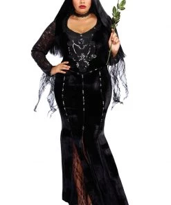 Dreamgirl Plus Size Frightfully Beautiful Costume -Sexy Halloween Costumes Sales unnamed file 3622