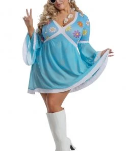 Starline Costume Plus Size Flower Power Costume -Sexy Halloween Costumes Sales unnamed file 3625