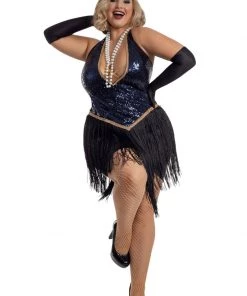 Starline Costume Plus Size Jazzy Jezebel Flapper Costume -Sexy Halloween Costumes Sales unnamed file 3628