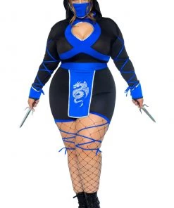 Leg Avenue Plus Size Dragon Ninja Costume -Sexy Halloween Costumes Sales unnamed file 3652