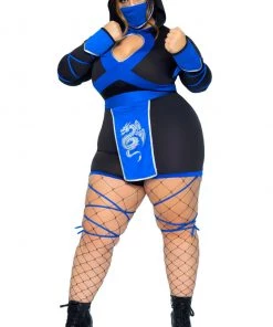Leg Avenue Plus Size Dragon Ninja Costume -Sexy Halloween Costumes Sales unnamed file 3653