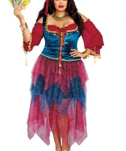 Dreamgirl Plus Size Gypsy Costume -Sexy Halloween Costumes Sales unnamed file 3700