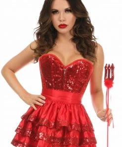 Daisy Corsets USA Sequin Devil Corset Costume -Sexy Halloween Costumes Sales unnamed file 3736