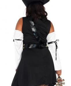 Leg Avenue Plus Size Black Sea Buccaneer Costume -Sexy Halloween Costumes Sales unnamed file 3827