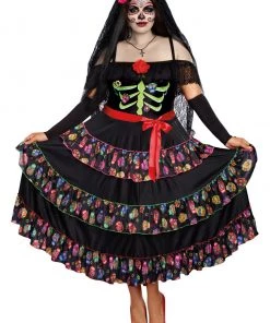 Dreamgirl Plus Size Lady Of The Dead Costume -Sexy Halloween Costumes Sales unnamed file 3860