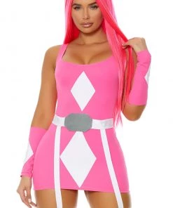 Forplay Plus Size Pink Power Superhero Costume -Sexy Halloween Costumes Sales unnamed file 3871