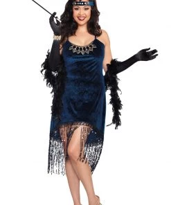 Dreamgirl Plus Size Downtown Doll Costume -Sexy Halloween Costumes Sales unnamed file 3909