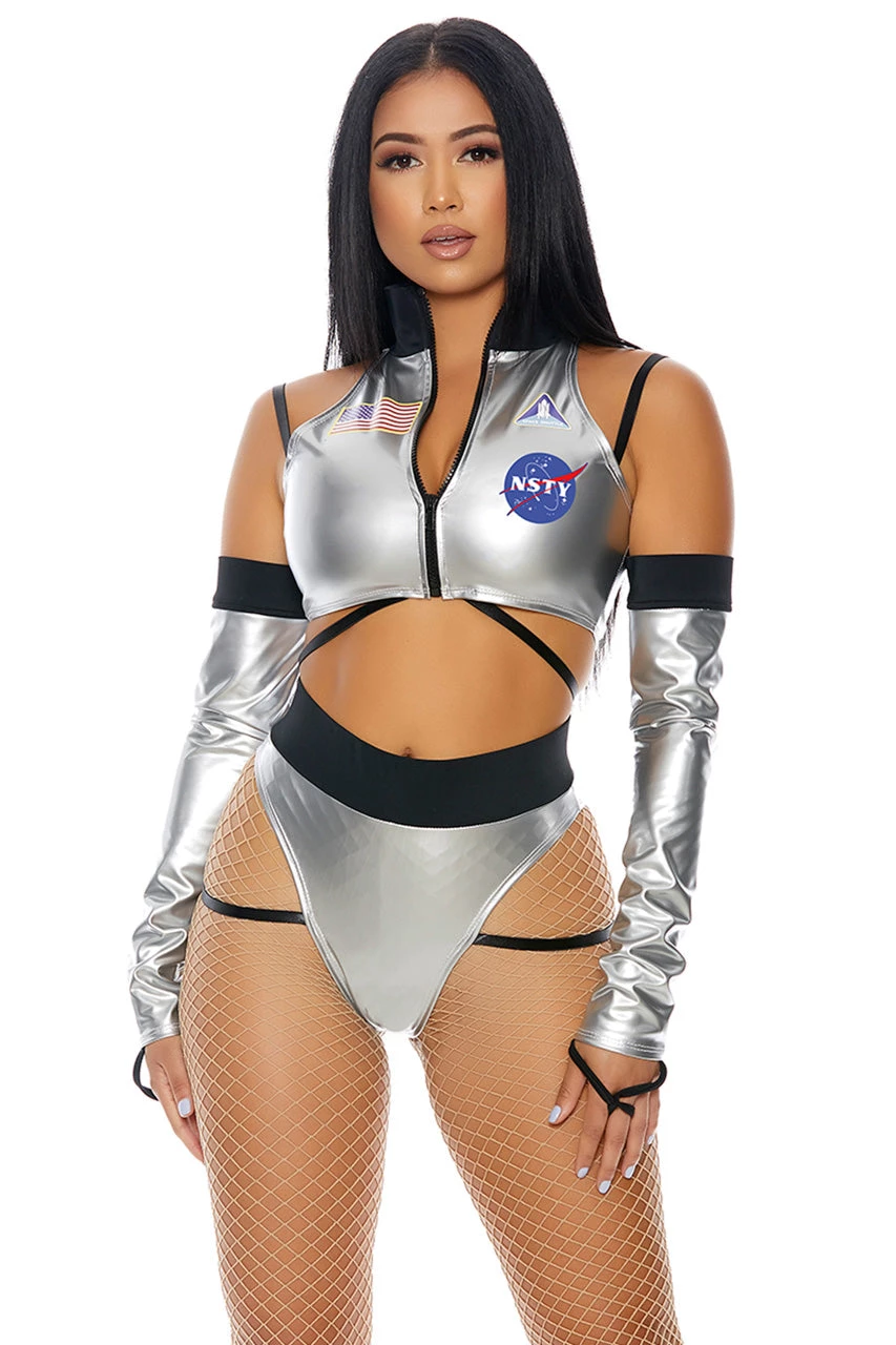 Forplay Plus Size To The Moon Astronaut Costume 3 Forplay Plus Size To The Moon Astronaut Costume