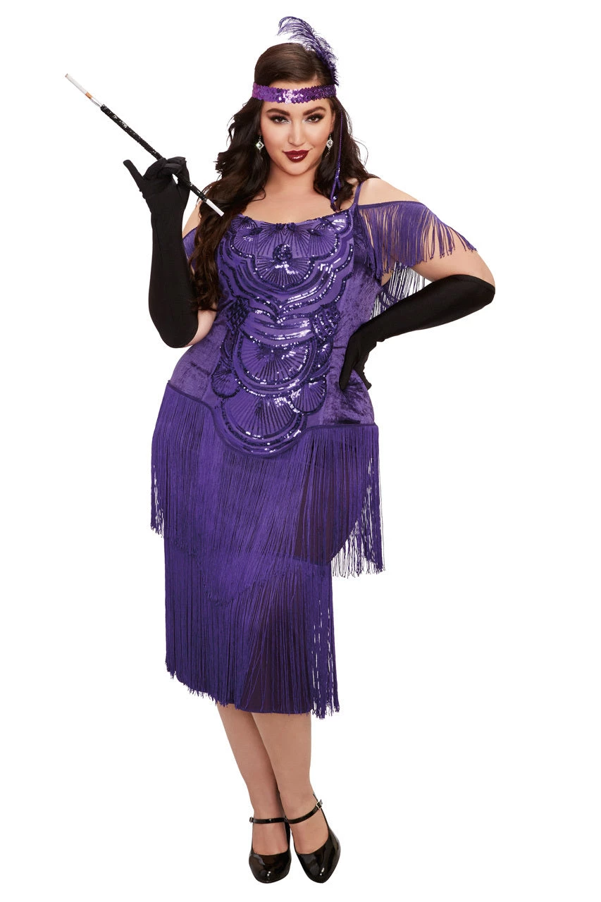 Dreamgirl Plus Size Miss Ritz Costume 3 Dreamgirl Plus Size Miss Ritz Costume