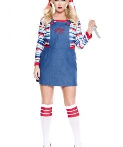 Music Legs Plus Size Nightmare Killer Doll Costume -Sexy Halloween Costumes Sales unnamed file 3931