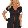 Elegant Moments Plus Size After Dark Nurse Costume