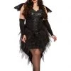 Dreamgirl Plus Size Angel Of Darkness Costume