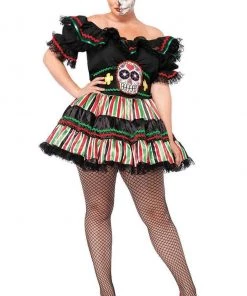 Leg Avenue Queen Size Dia De Los Costume -Sexy Halloween Costumes Sales unnamed file 4082