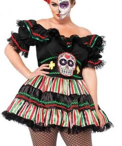 Leg Avenue Queen Size Dia De Los Costume -Sexy Halloween Costumes Sales unnamed file 4083