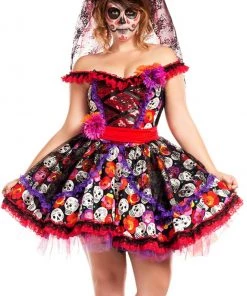 Sexy Halloween Costumes Sales 31 Party King Lady Muerta Costume Plus
