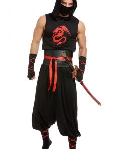 Dreamgirl Men's Ninja Costume -Sexy Halloween Costumes Sales unnamed file 4116