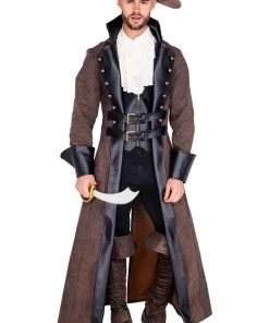 Roma Costume Men's Caribbean Pirate Costume -Sexy Halloween Costumes Sales unnamed file 4223