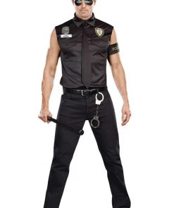 Dreamgirl Dirty Cop Officer Ed Banger Costume -Sexy Halloween Costumes Sales unnamed file 4249